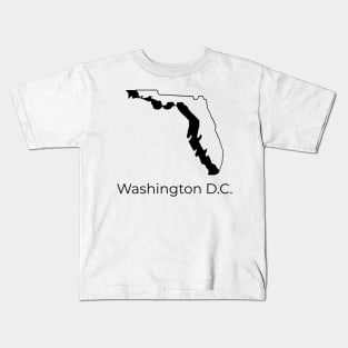 Washington D.C., District of Florida. Kids T-Shirt